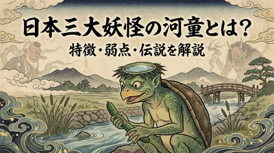 日本三大妖怪の河童とは？特徴・弱点・伝説を解説