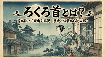 ろくろ首とは？首が伸びる理由を解説｜歴史と伝承から読み解く