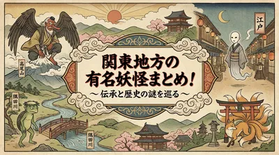 関東地方の有名妖怪まとめ！伝承と歴史の謎を巡る