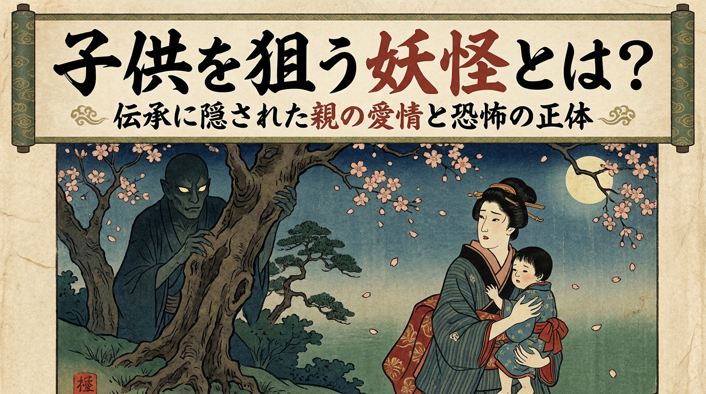 子供を狙う妖怪とは？伝承に隠された親の愛情と恐怖の正体