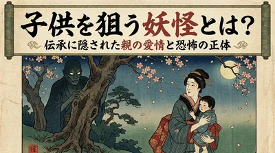 子供を狙う妖怪とは？伝承に隠された親の愛情と恐怖の正体