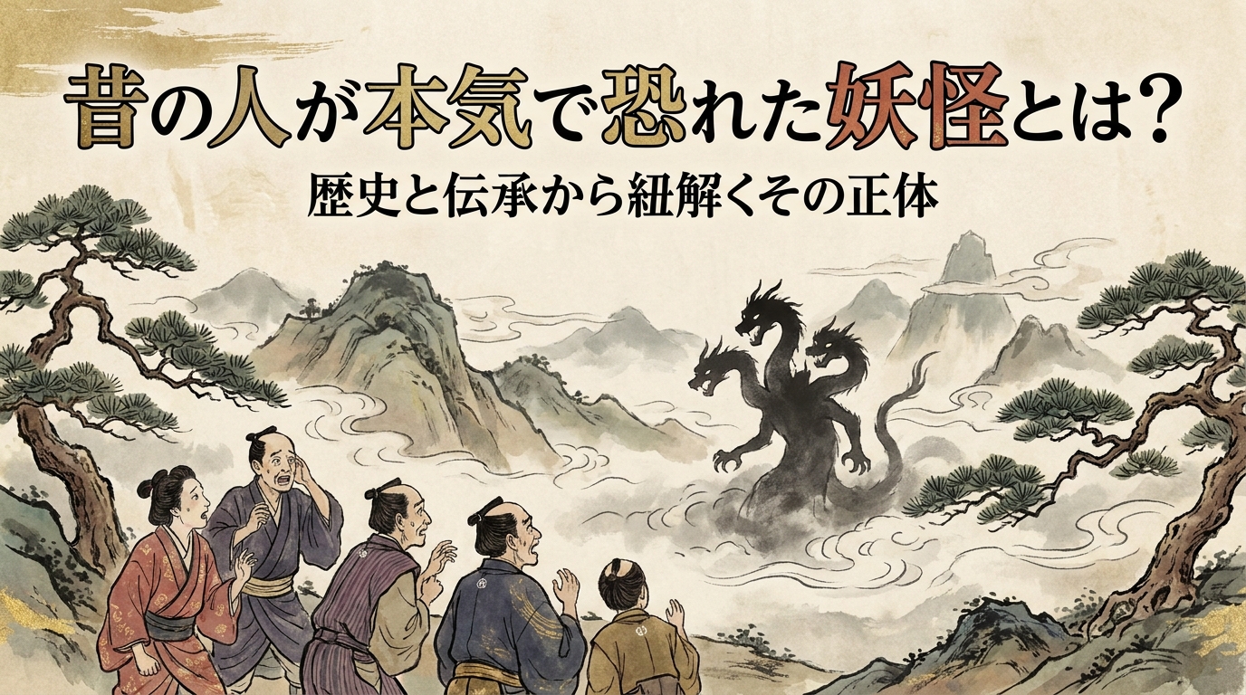 昔の人が本気で恐れた妖怪とは?歴史と伝承から紐解くその正体