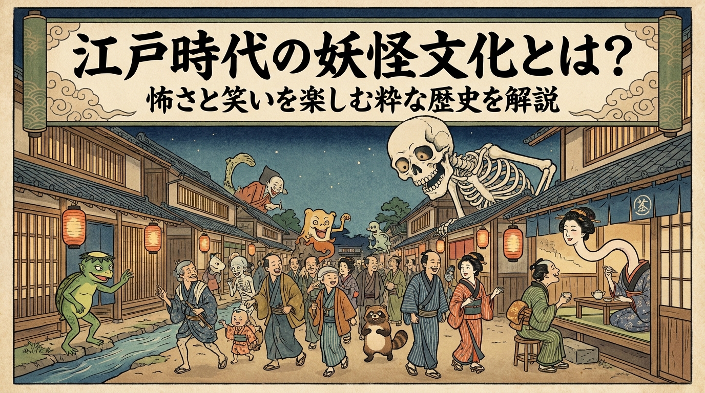 江戸時代の妖怪文化とは？怖さと笑いを楽しむ粋な歴史を解説