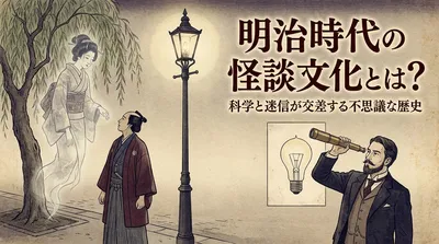 明治時代の怪談文化とは？科学と迷信が交差する不思議な歴史