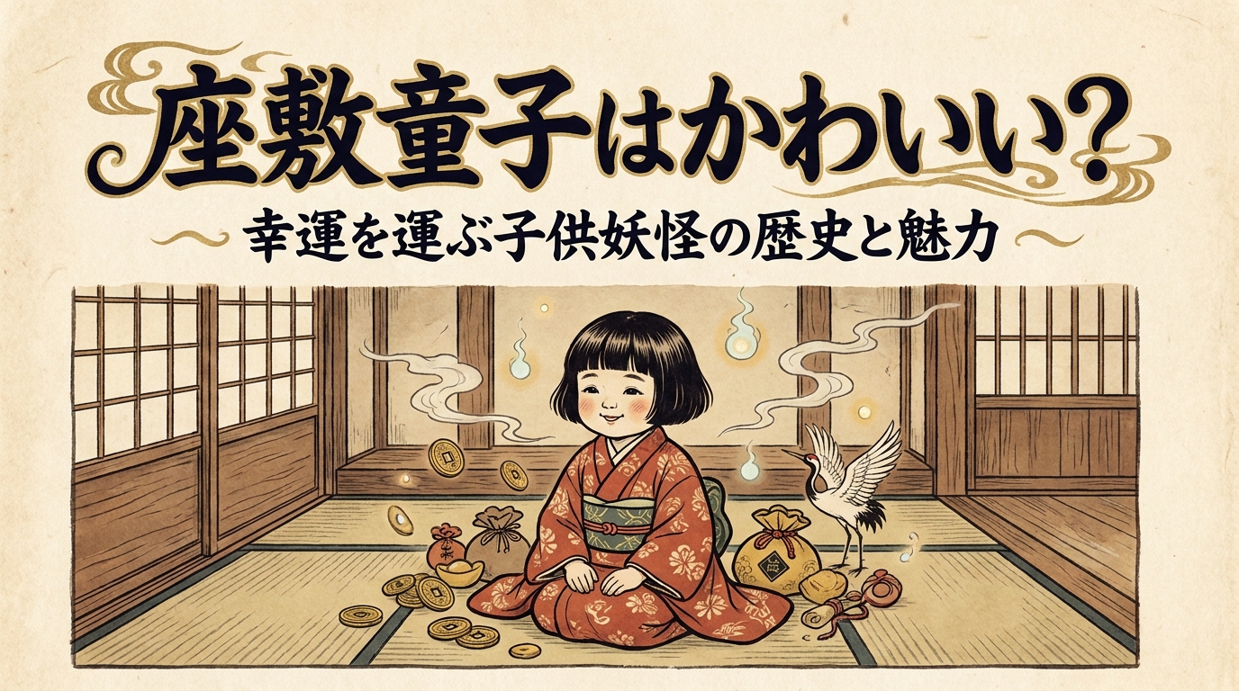 座敷童子はかわいい？幸運を運ぶ子供妖怪の歴史と魅力
