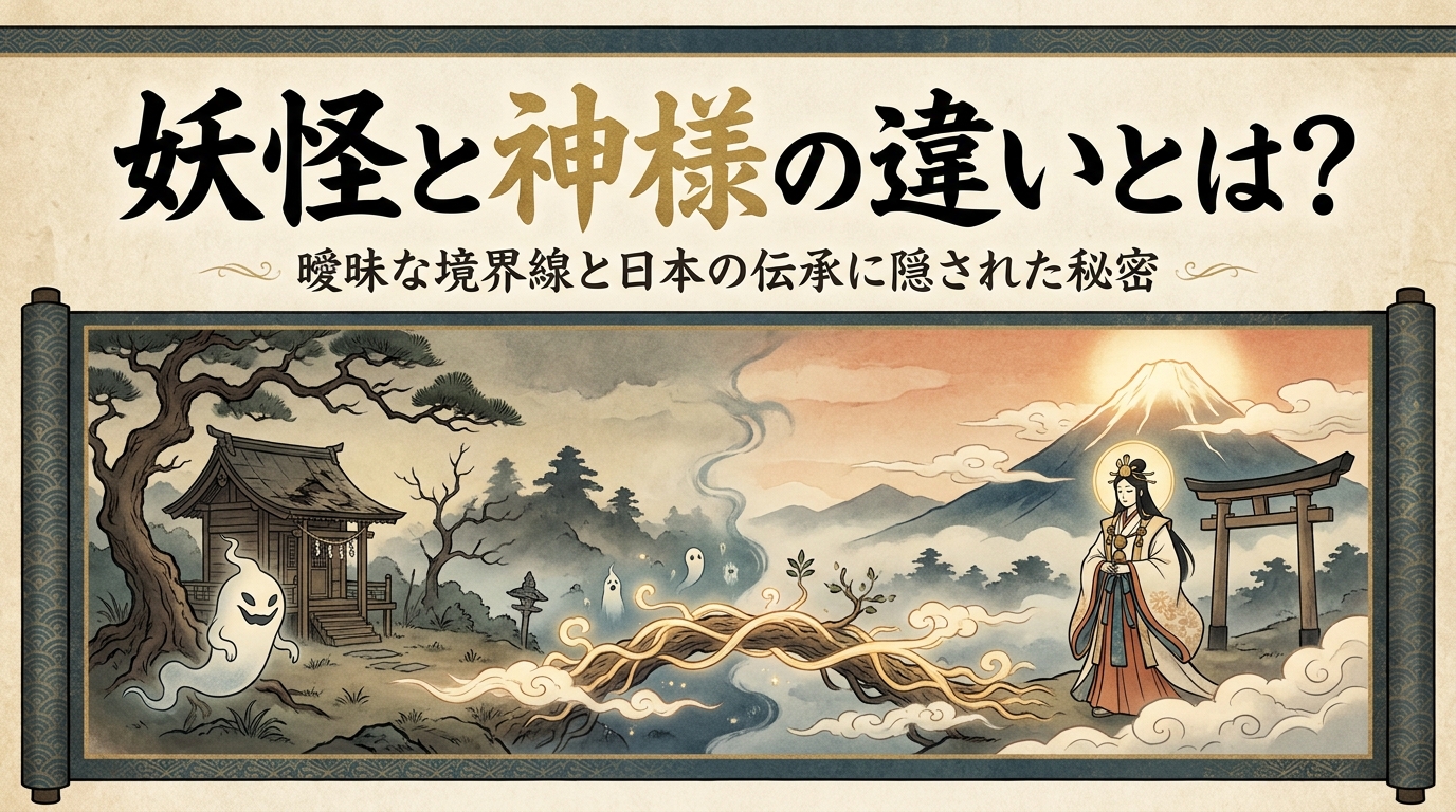 妖怪と神様の違いとは？曖昧な境界線と日本の伝承に隠された秘密