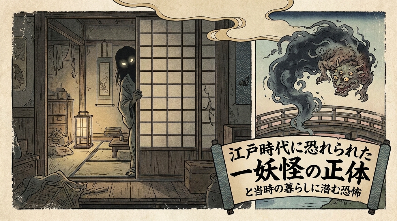 江戸時代に恐れられた妖怪の正体と当時の暮らしに潜む恐怖