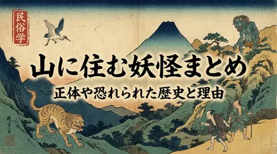 【民俗学】山に住む妖怪まとめ｜正体や恐れられた歴史と理由