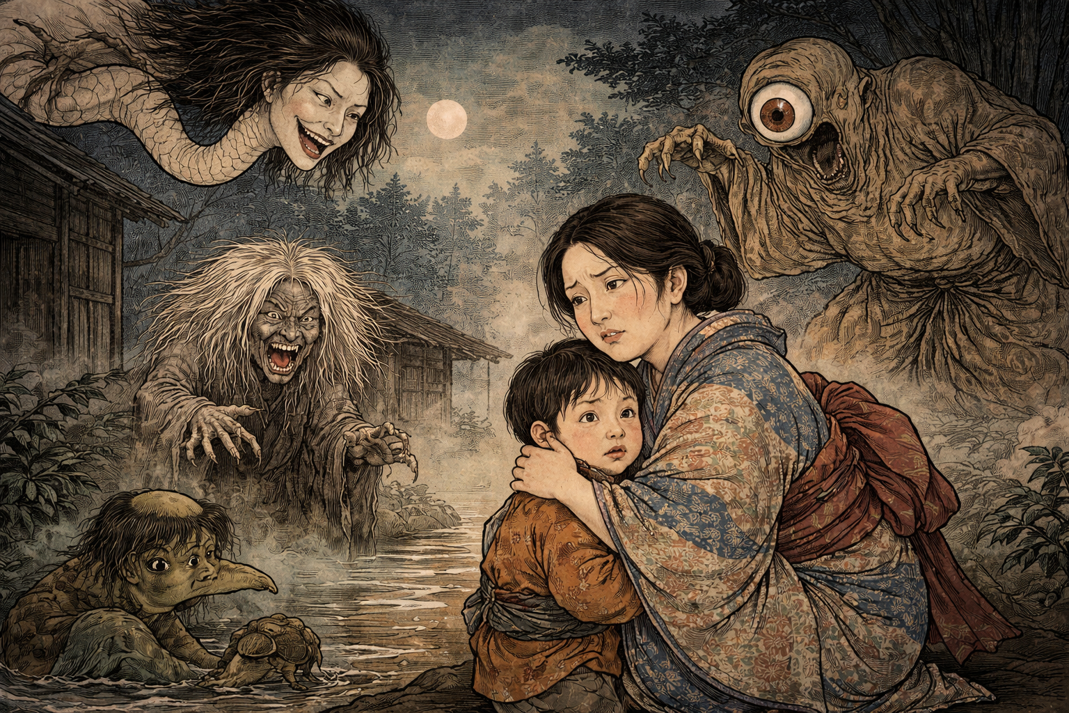 子供を狙う妖怪とは？その正体と役割
