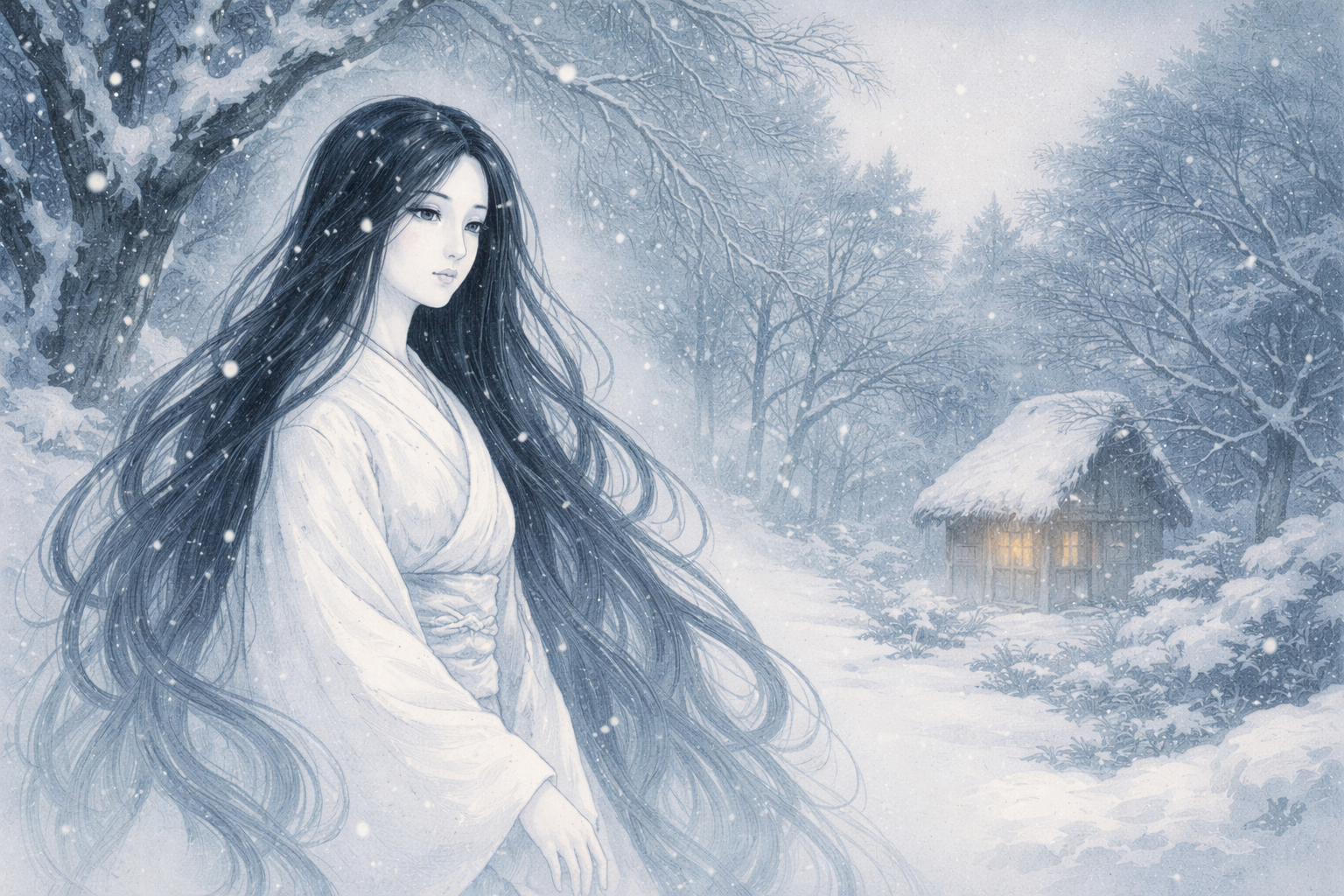 雪女の昔話まとめから見えてくる妖怪の正体
