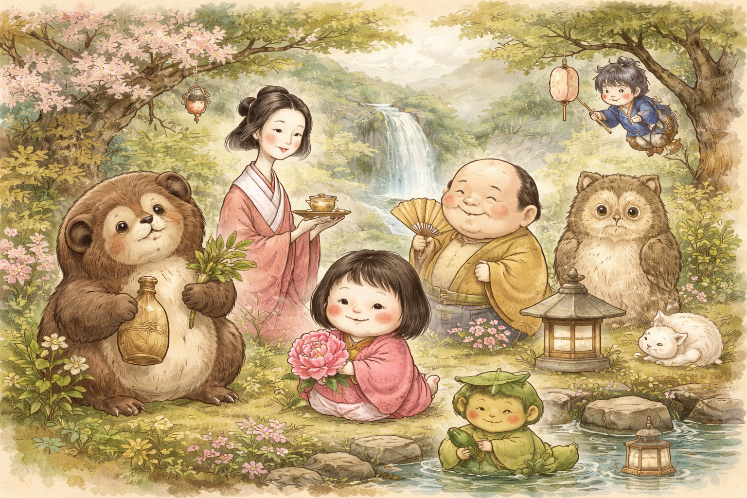 癒し系妖怪一覧とはどんな存在なのか