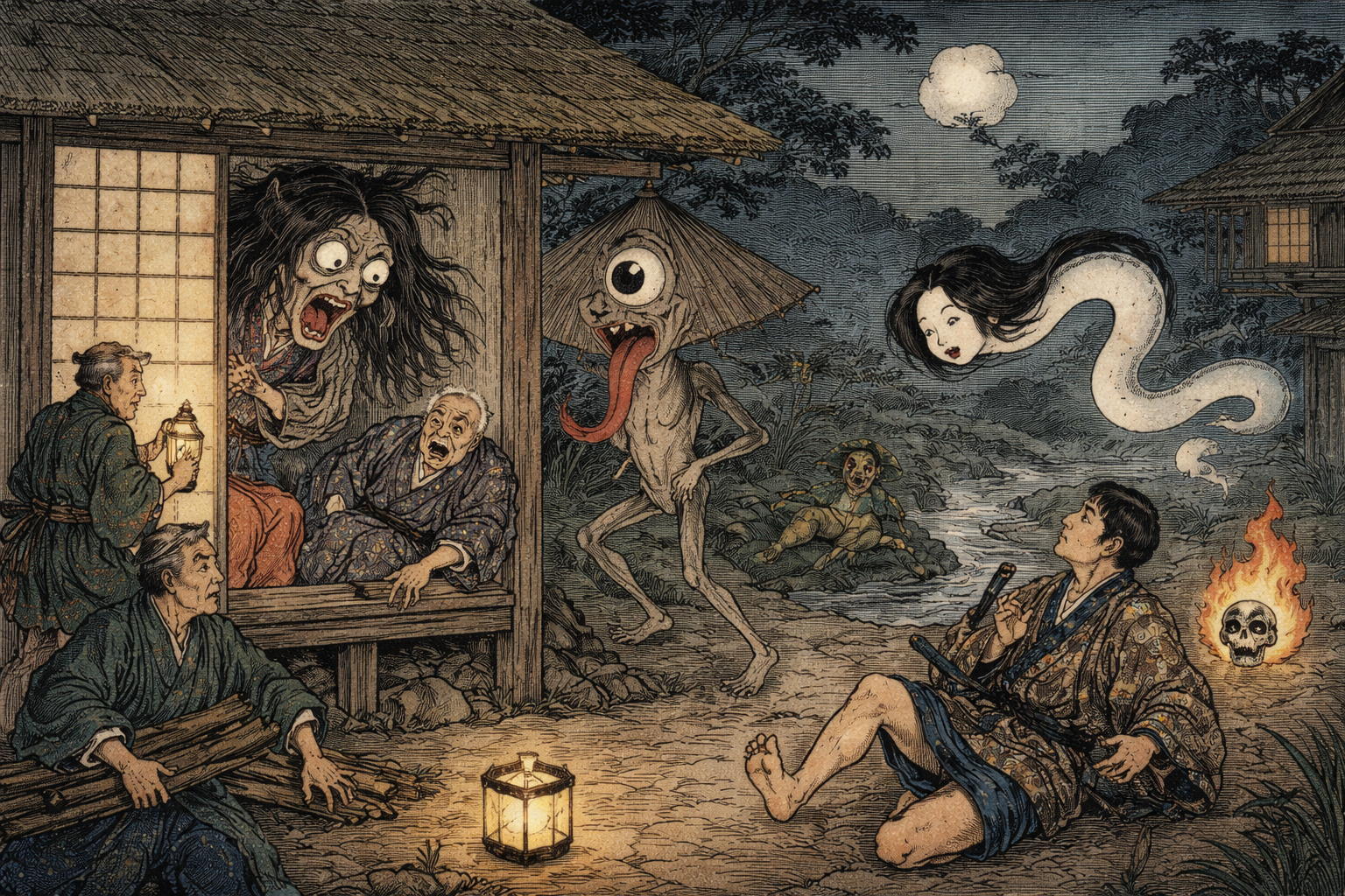 江戸時代に恐れられた妖怪とはどんな妖怪？