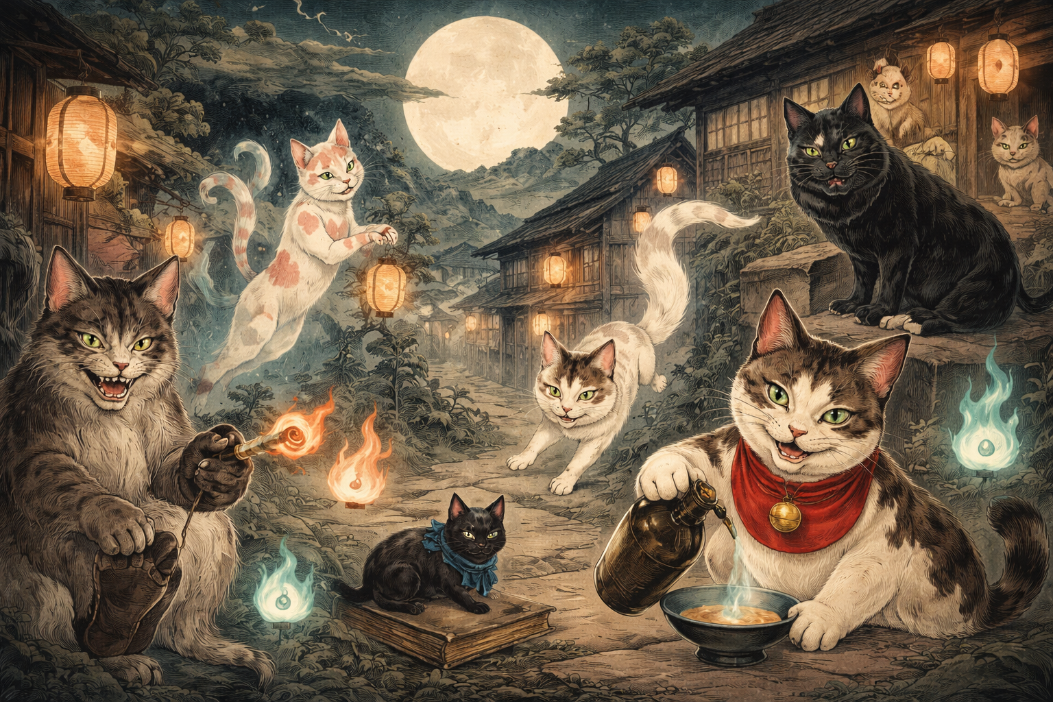 猫の妖怪一覧とはどんな妖怪？