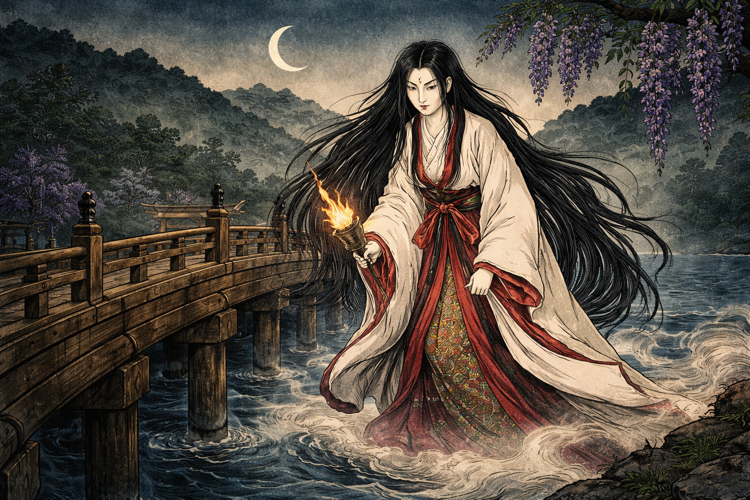 橋姫の伝説まとめとはどんな妖怪?